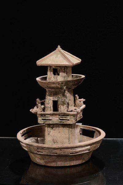 Castello in Terracotta Invetriata