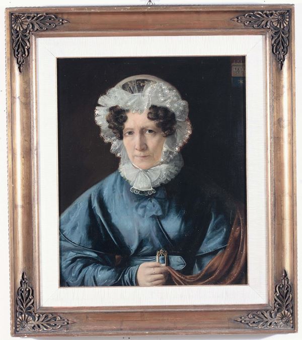 Scuola Lombarda del XIX secolo Ritratto femminile