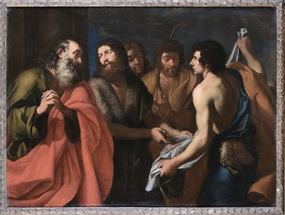 Scuola Romana del XVII Secoloscena Biblica
