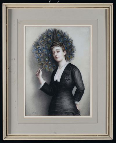 J. Russellritratto Femminile, 1883