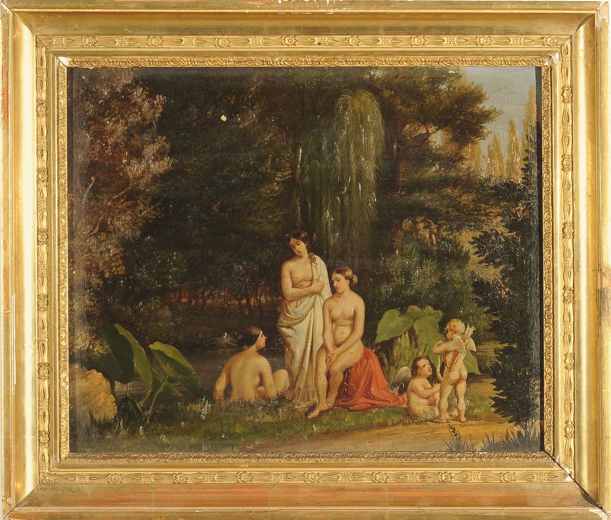 Donne al Bagno con Puttidonne al Bagno con Putti