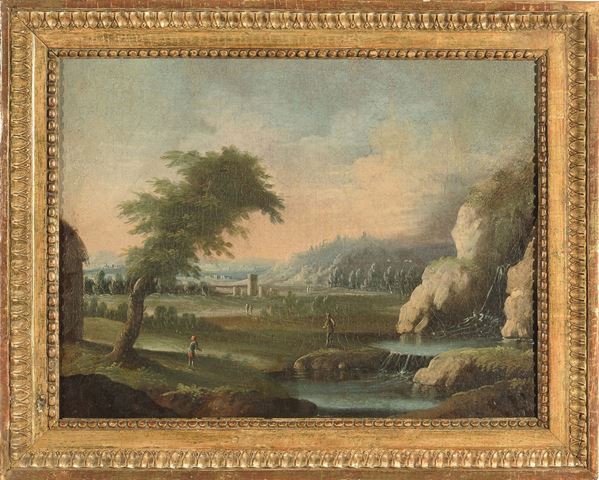Paolo Anesi (1697-1773), ambito di Paesaggio