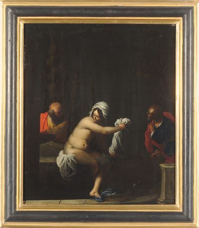 Felice Brusasorci (verona 1540-1605)susanna e i Vecchioni