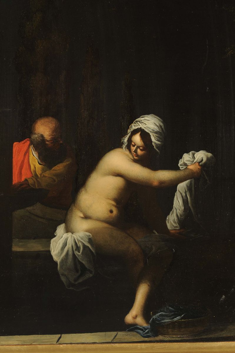 Felice Brusasorci (verona 1540-1605)susanna e i Vecchioni