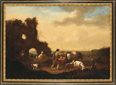 Andrea De Lione (napoli 1610 - 1685)pastorale