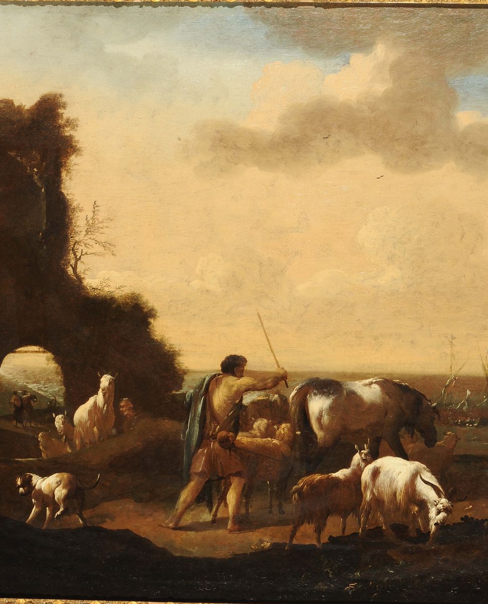 Andrea De Lione (napoli 1610 - 1685)pastorale