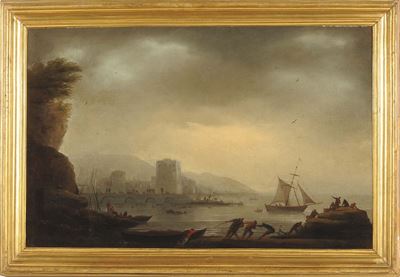 Francesco Fidanza (roma 1747 - Milano 1819)marina
