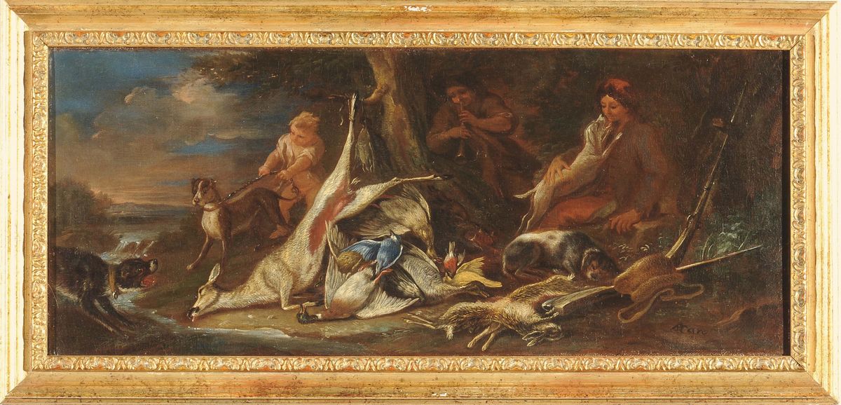 Baldassarre De Caro (napoli 1689-1750)nature Vive