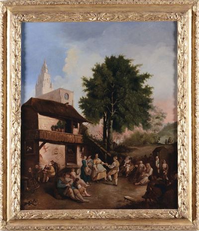 Pietro Domenico Olivero (torino 1672-1754/55)festa Campestre