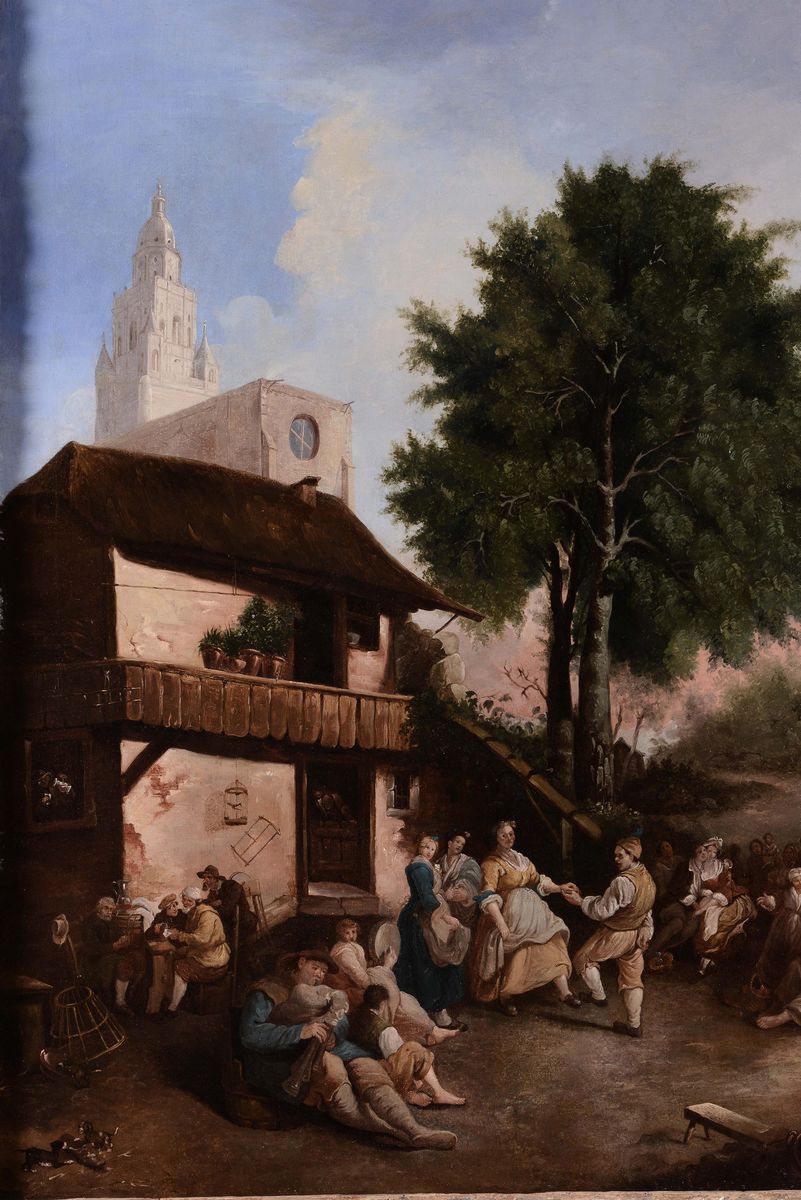Pietro Domenico Olivero (torino 1672-1754/55)festa Campestre