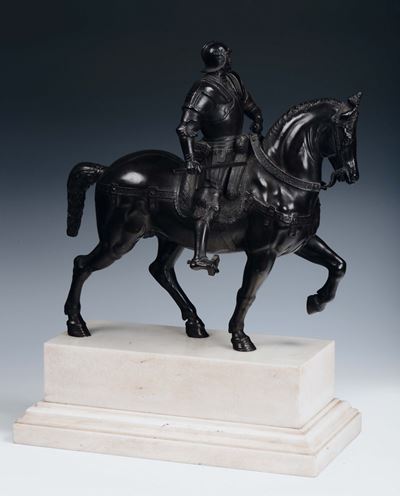 Fonditore Italiano del XIX Secolobartolomeo Colleoni a Cavallo