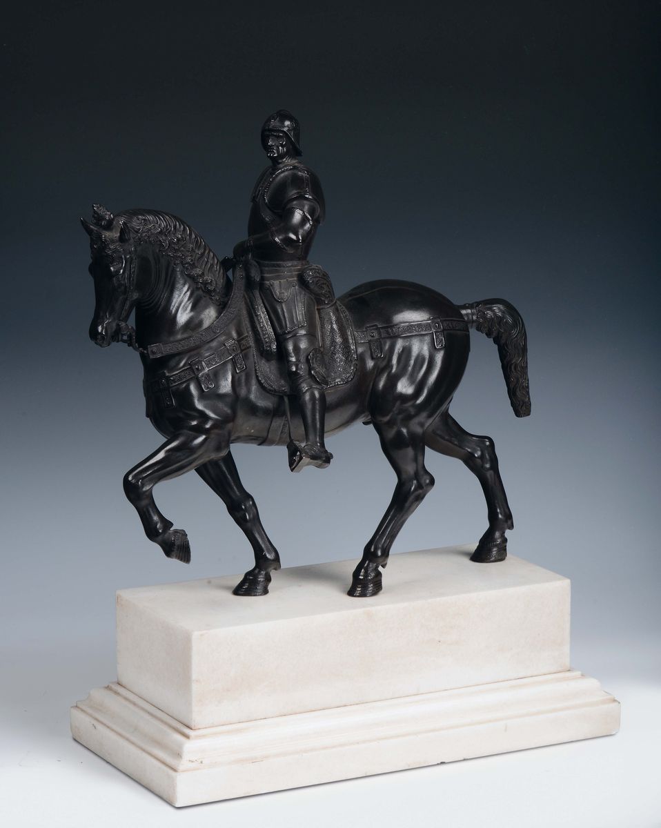 Fonditore Italiano del XIX Secolobartolomeo Colleoni a Cavallo
