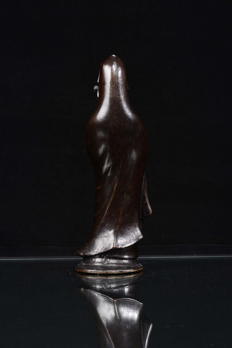Scultura in Bronzo Raffigurante Guanyin, Cina XX Secolo