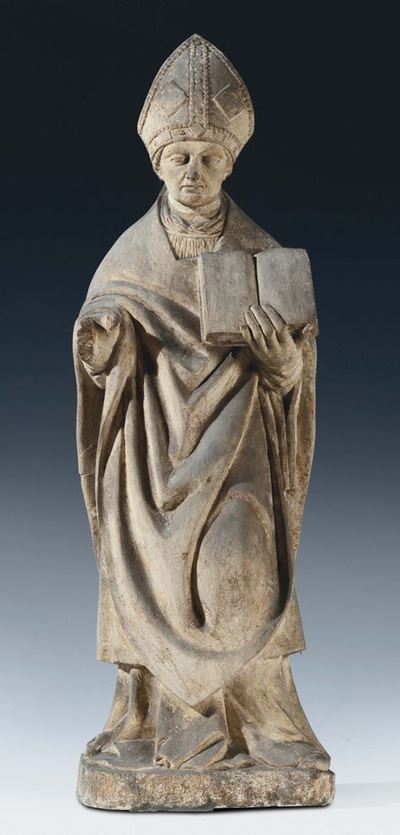 Scultore del Primo Quattrocentosan Prosdomo e Sant'ambrogio ?