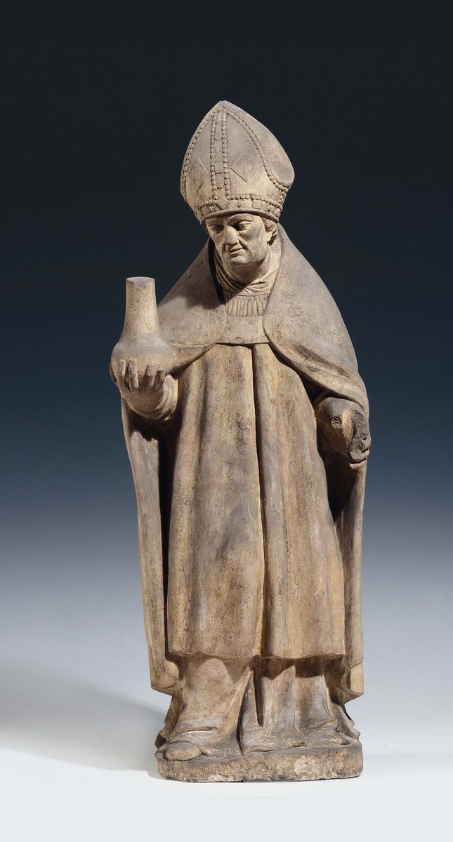 Scultore del Primo Quattrocentosan Prosdomo e Sant'ambrogio ?