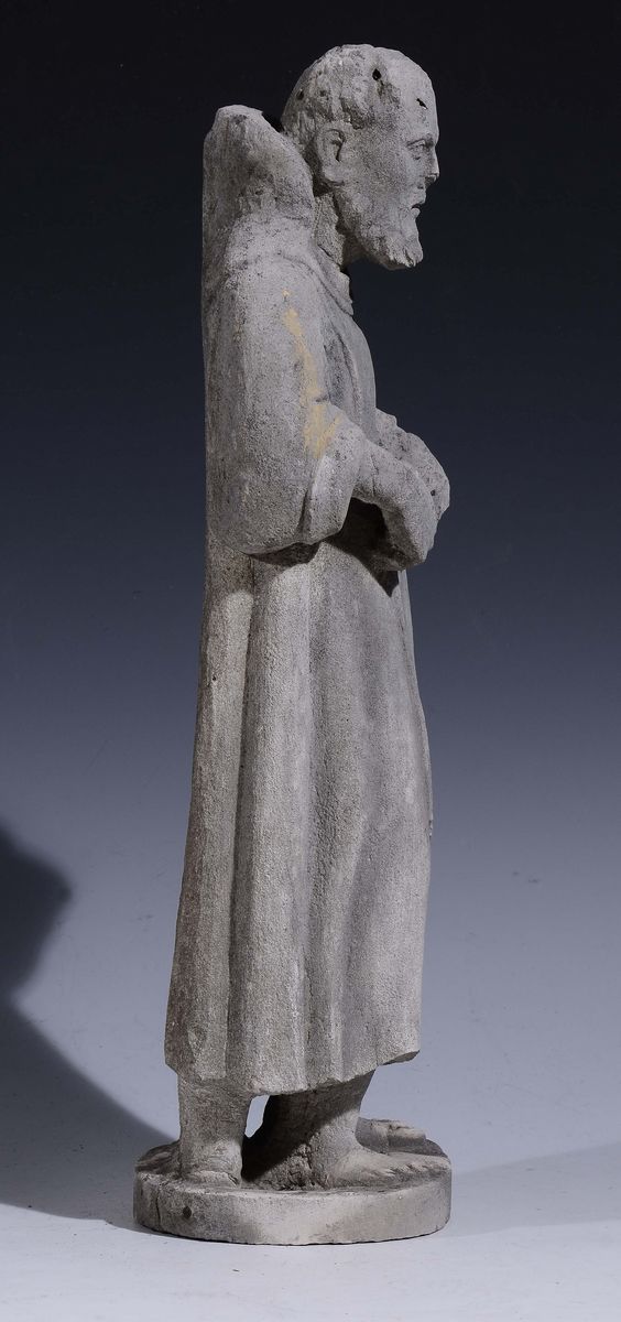 Scultore Italiano o Francese del XV-XVI Secolosanto Monaco