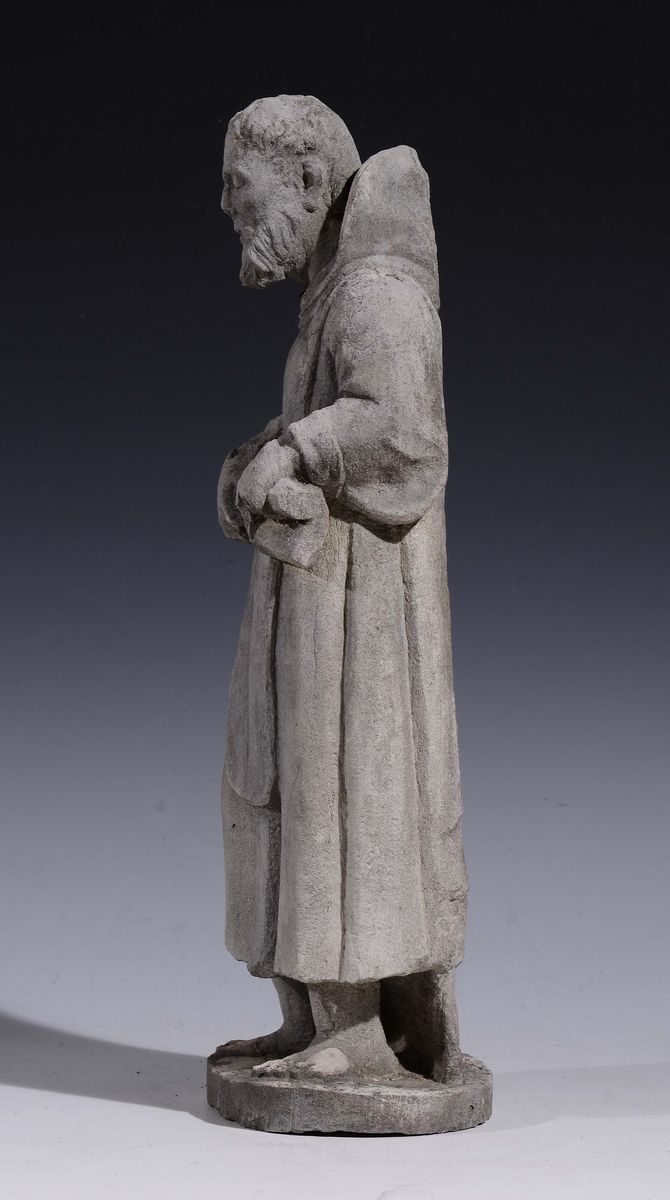 Scultore Italiano o Francese del XV-XVI Secolosanto Monaco