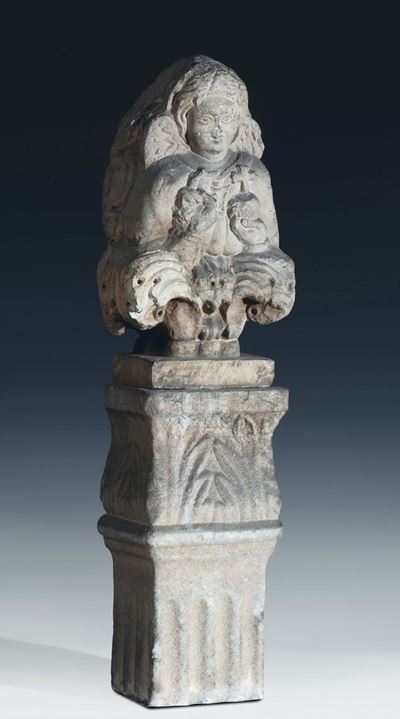Scultore Veneziano del XIV Secoloangelo Pantocrate