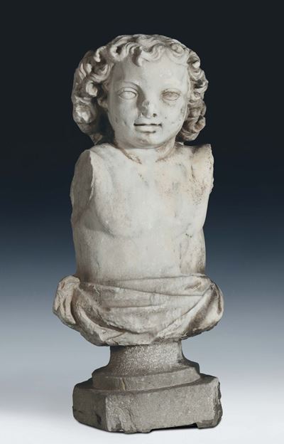 Scultore Italiano del XVI Secolobusto di Giovinetto