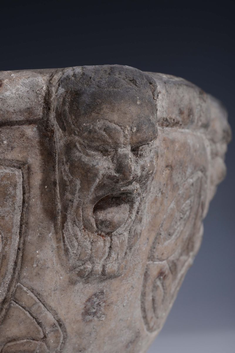 Arte Italiana del XV-XVI Secolomortaio Figurato
