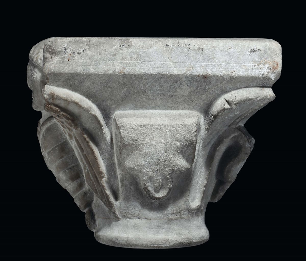 Scultore Romanico del XIII-XIV Secolocapitello Figurato