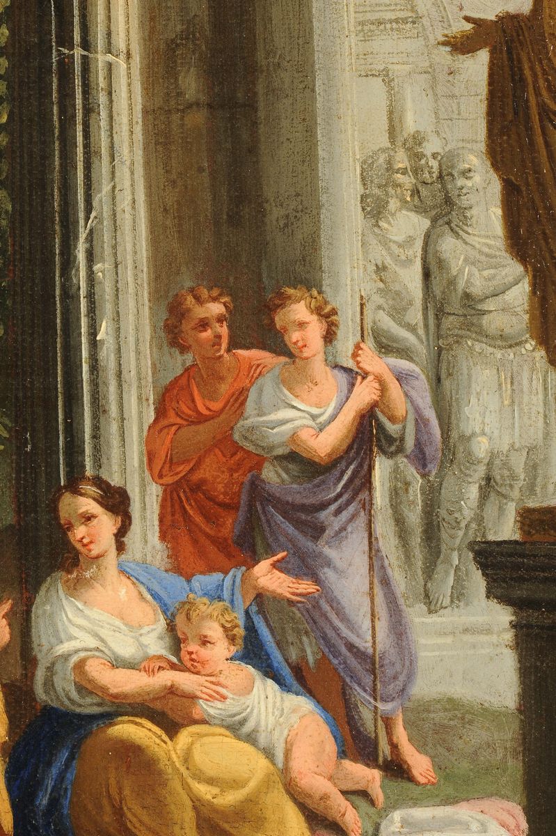 Alberto Carlieri (roma 1762 - 1720)architetture con Personaggi