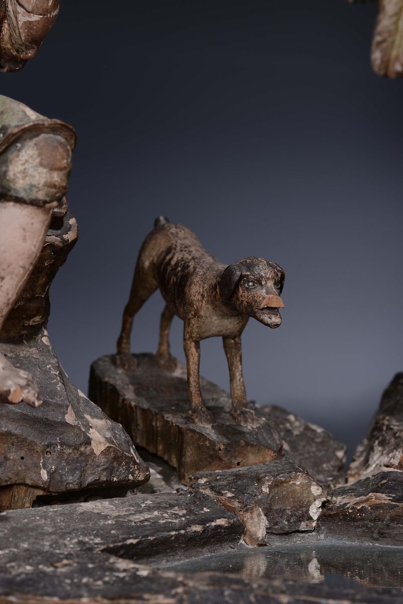 Scultore Italiano del XVIII Secolotobia e L'arcangelo Raffaele