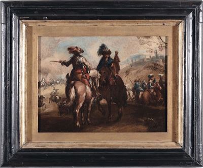 Francesco Simonini (parma 1686 - Venezia 1755), Attribuito Acavalieri