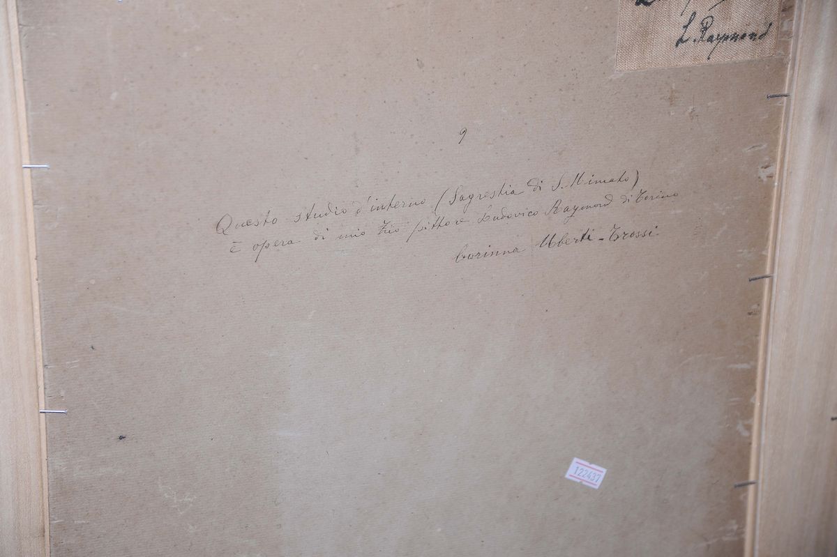 Lodovico Raymond (1825-1898)interno di Abazia