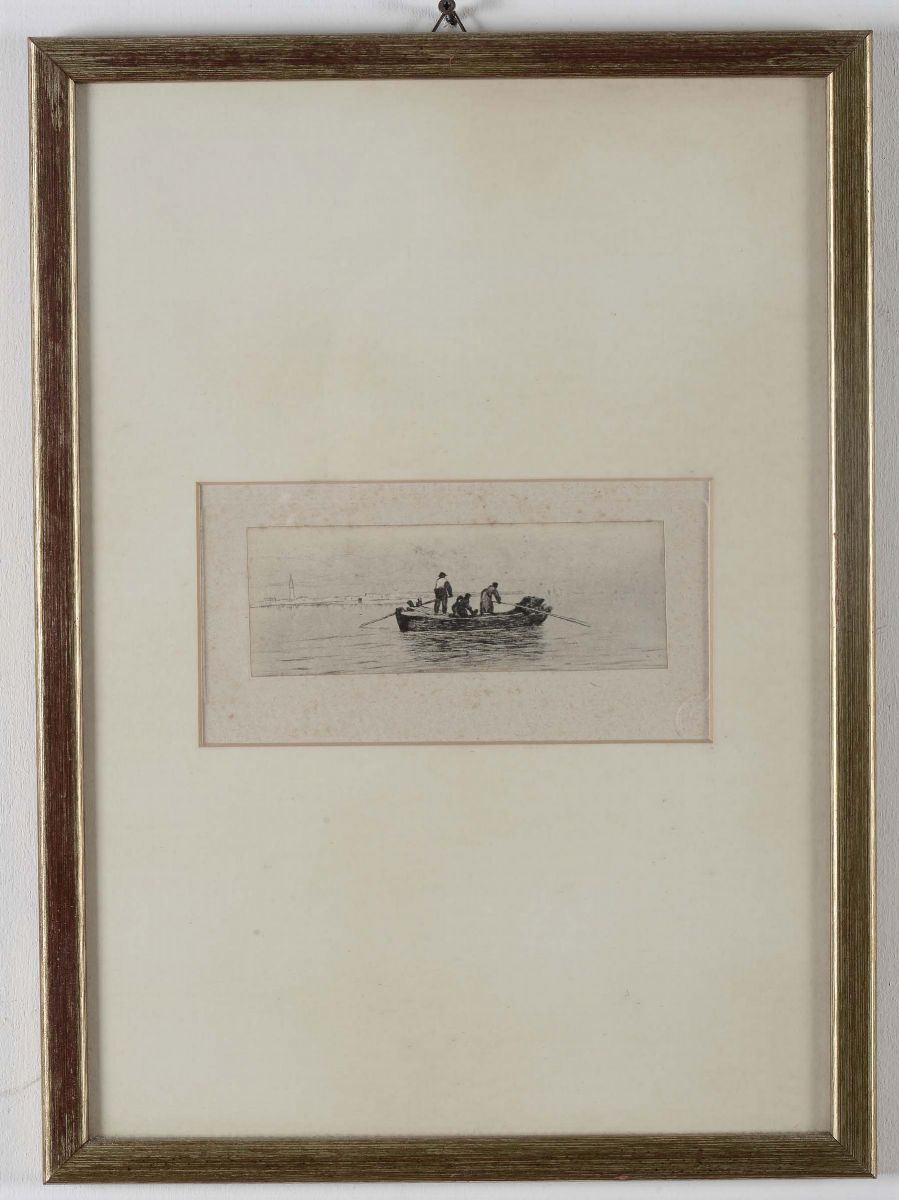 Giuseppe Miti Zanetti, (modena 1859 - Milano 1929)quattro Vedute Veneziane