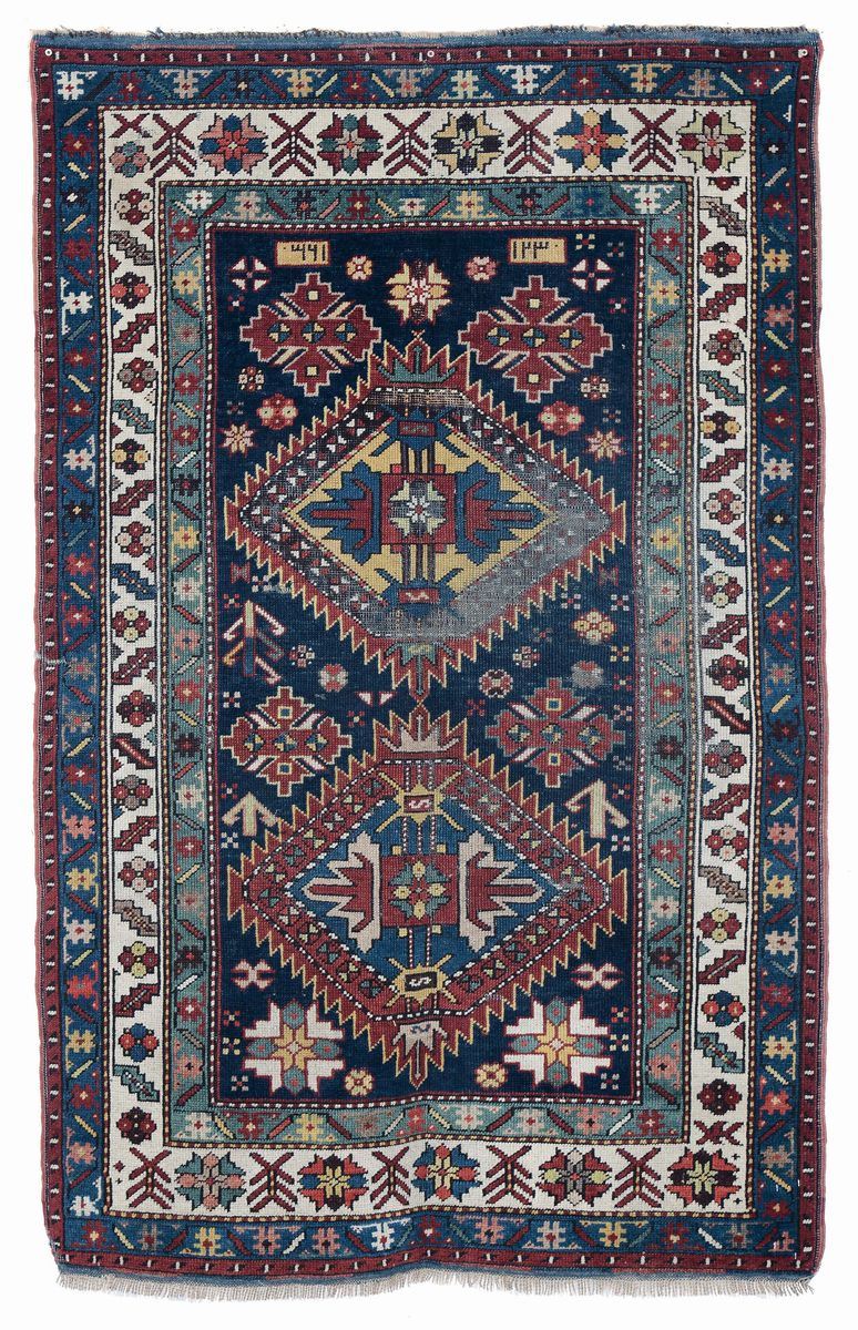 Tappeto caucasico inizio XX secolo,  - Auction Ancient Carpets - Cambi Casa d'Aste