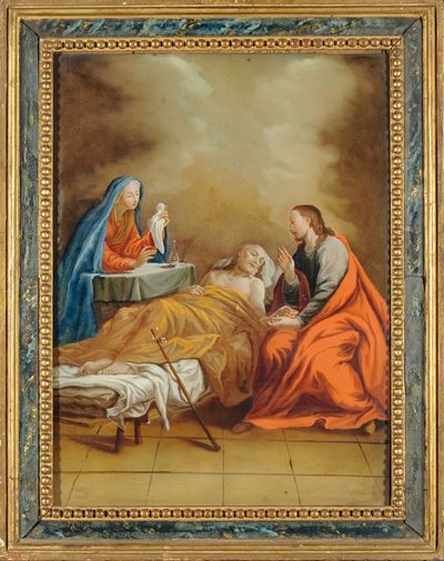 Scuola Veneta XVIII Secolomorte di San Giuseppe