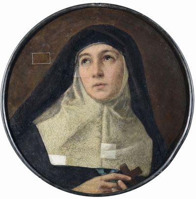 Gio Raffaele Badaracco (genova 1648 - 1726)ritratto di Suora