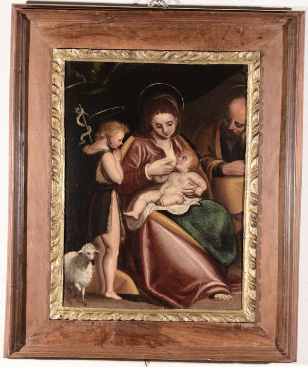 Bernardo Castello (Genova 1557-1629) Madonna con Bambino