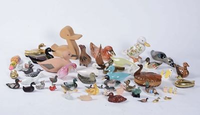 Collezione di Anatre in Ceramica