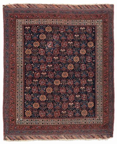 Tappeto Sud Persia Afshar, Fine XIX Secolo