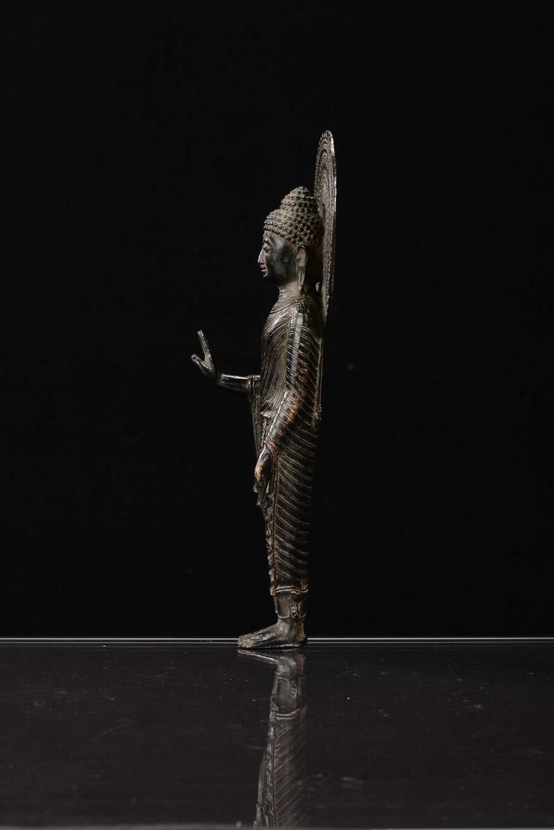 Scultura in Bronzo Raffigurante Tara, Sud Est Asiatico, XVI Secolo
