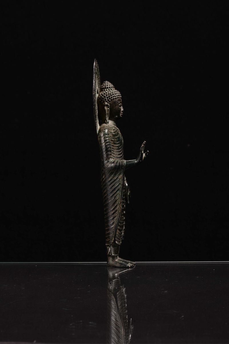 Scultura in Bronzo Raffigurante Tara, Sud Est Asiatico, XVI Secolo