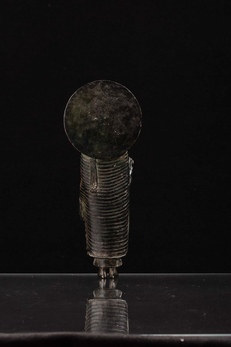 Scultura in Bronzo Raffigurante Tara, Sud Est Asiatico, XVI Secolo