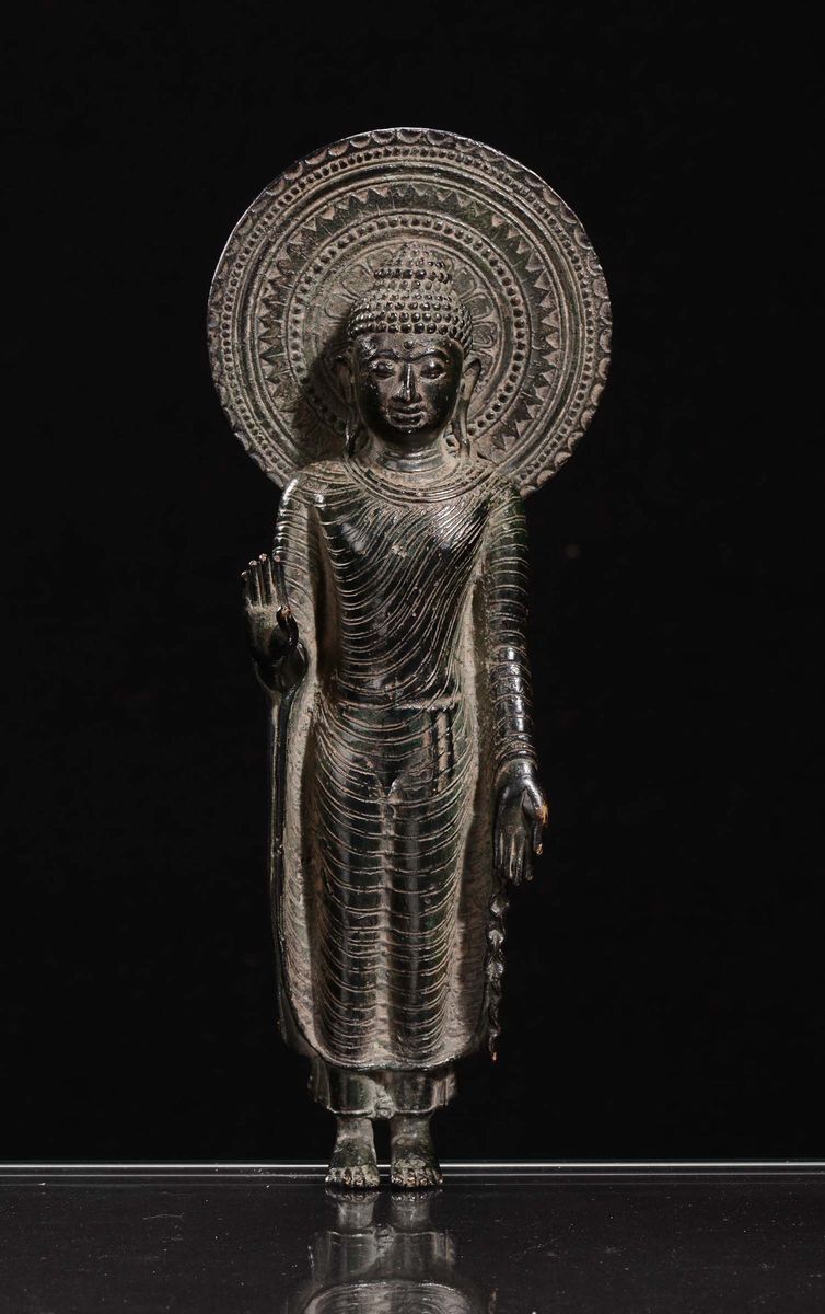 Scultura in Bronzo Raffigurante Tara, Sud Est Asiatico, XVI Secolo