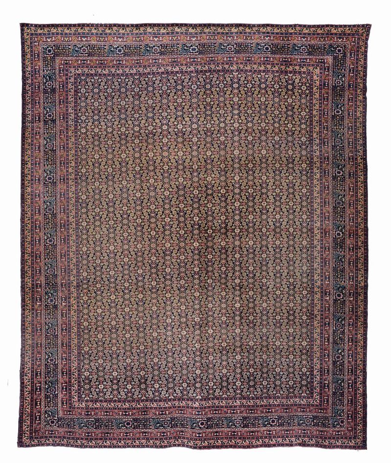 Tappeto persiano Senneh, fine XIX - inizio XX secolo  - Auction Ancient Carpets - Cambi Casa d'Aste
