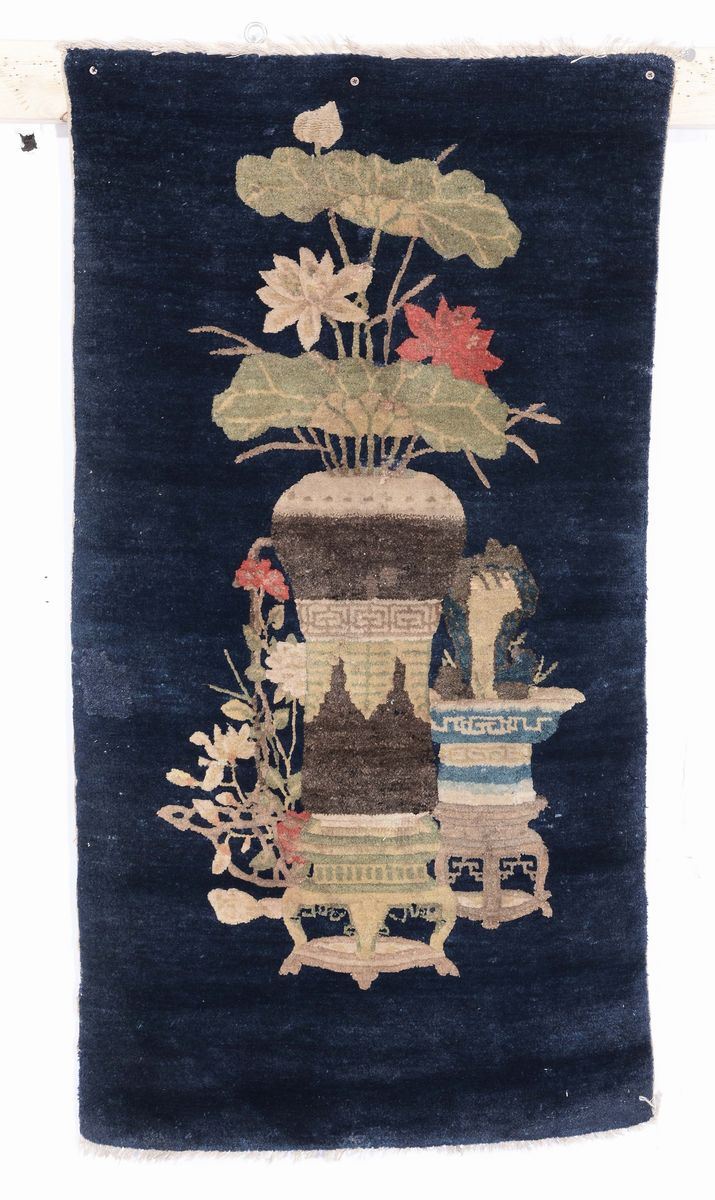 Tappeto cinese, inizio XX wecolo  - Auction Ancient Carpets - Cambi Casa d'Aste