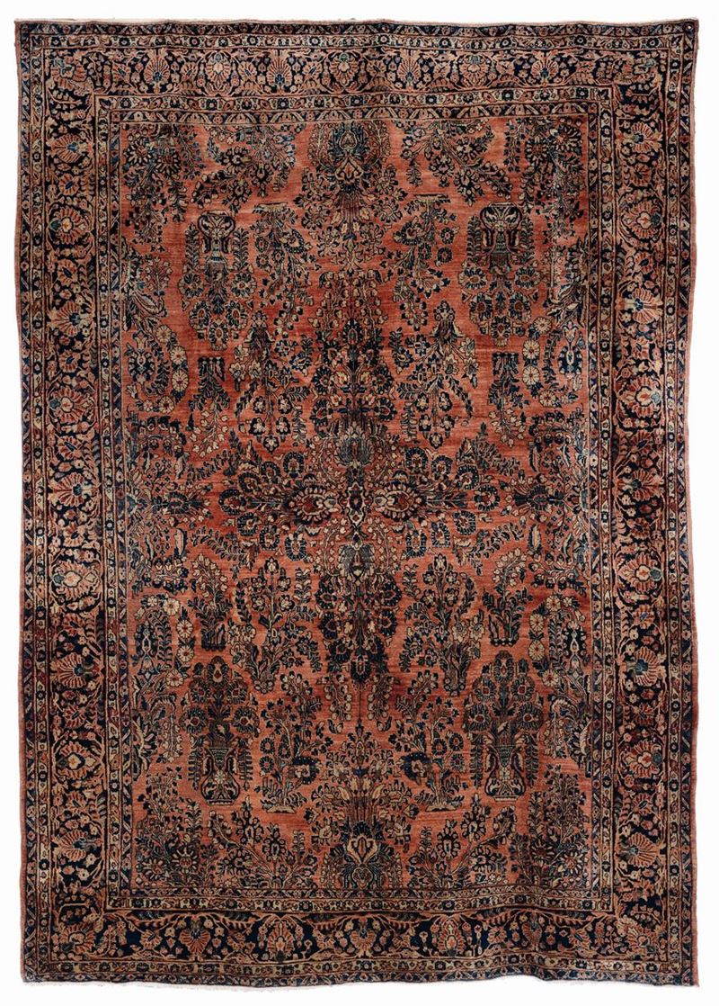 Tappeto persiano Saruk americano, inizio XX secolo  - Auction Ancient Carpets - Cambi Casa d'Aste