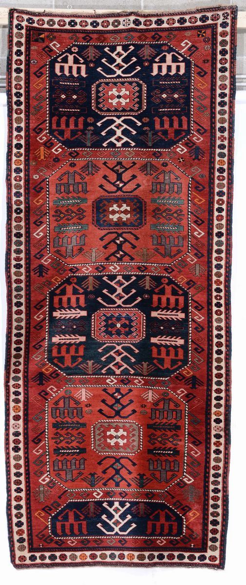 A Caucasus long rug, early 20th century,  - Auction Time Auction 4-2014 - Cambi Casa d'Aste