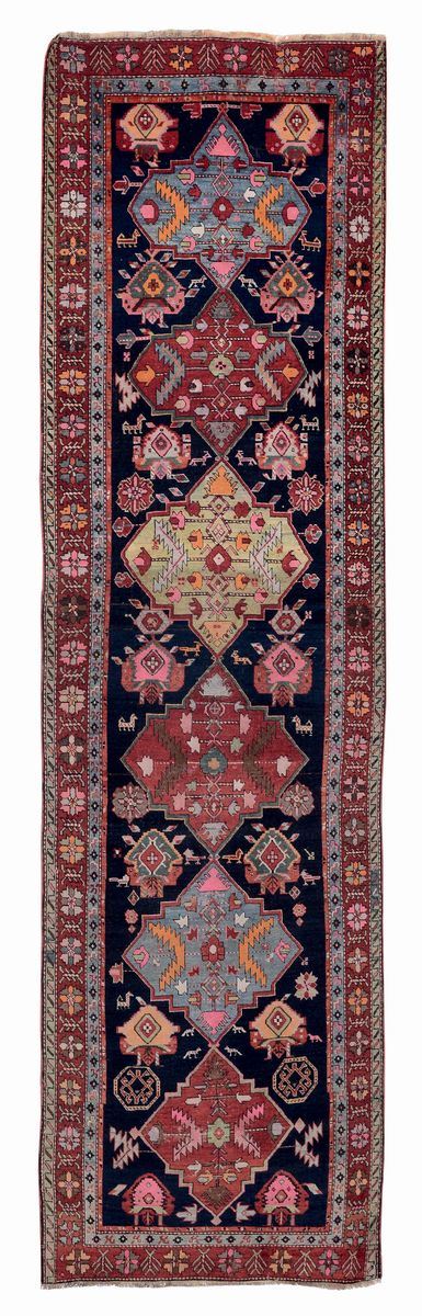 Tappeto caucasico Karabagh, inizio XX secolo  - Auction Ancient Carpets - Cambi Casa d'Aste
