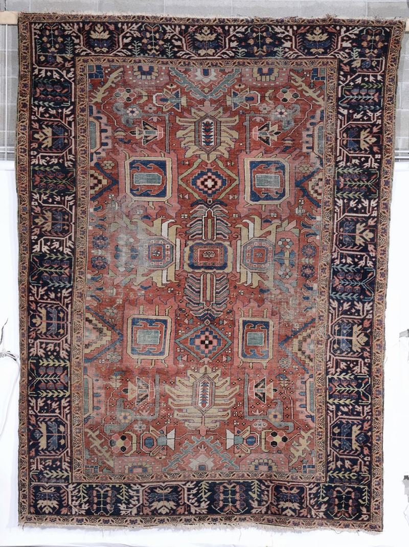 Tappeto nord ovest Persia, seconda metà XIX secolo  - Asta Tappeti Antichi - Cambi Casa d'Aste