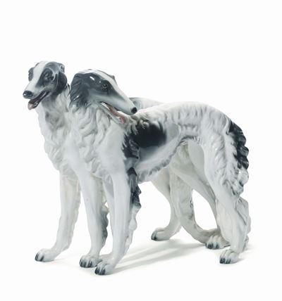 Zaccagnini - Firenzecoppia di Cani Borzoi