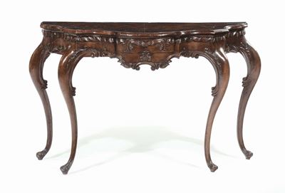 Console Luigi XIV Lastronata in Radica, Veneto XVIII Secolo