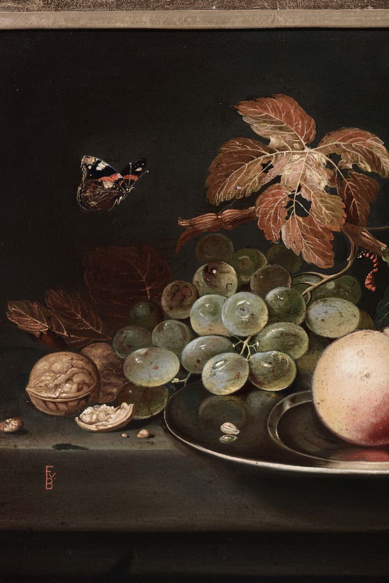 Scuola Fiamminga del XIX Secolonature Morte con Frutta