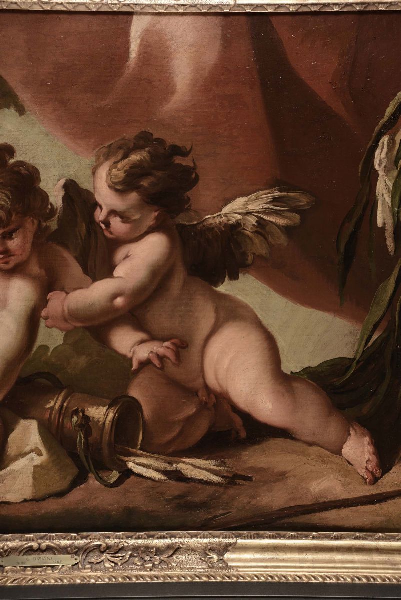 Gaspare Diziani (belluno 1689-venezia 1767)gioco di Putti